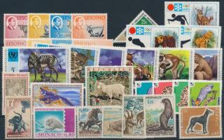 Animals ~1967-1973 32 stamps, Állat motívum ~1967-1973 32 klf bélyeg, közte sorok