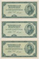 1946. 100.000.000MP (6x) T:II,II-,III Adamo P33