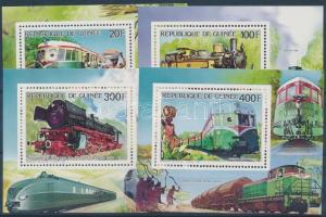 150 éves a vasút Németországban sor + blokksor 150th anniversary of Railway in German set + blockset