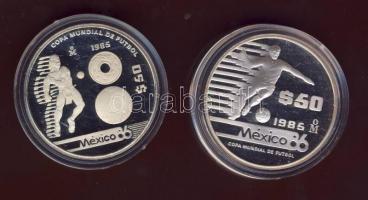 Mexikó 1985. 50$ (2klf) "Labdarúgó VB" T:PP
