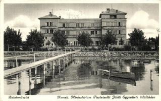 Balatonőszöd, Kereskedelmi Minisztérium Tisztviselői Jóléti Egyesülete üdülőháza (EB)