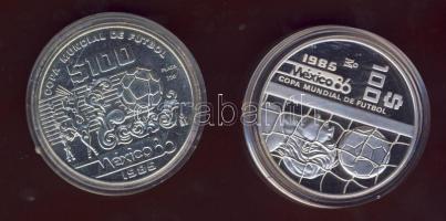 Mexikó 1985. 100$ (2klf) "Labdarúgó VB" T:PP + BU