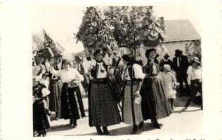 1940 Körösfő, Izvoru Crisului; népi ünnepség / folklore fest, photo