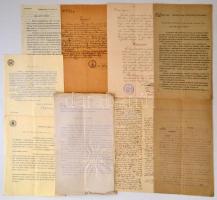 cca 1900-1933 Palkovics László (1877-1933) Komárom-Esztergom k. e. e. vármegyék alispánjához írt lev...