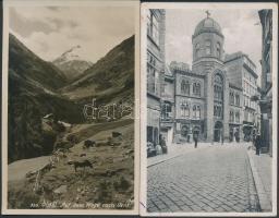 40 db RÉGI városképes lap, jó minőségben; Ausztria / 40 pre-1945 town-view postcards, good quality; ...