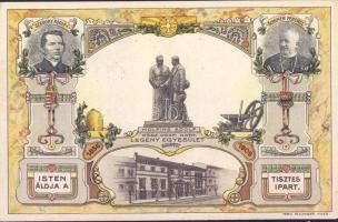 Budapest Kolping society Litho