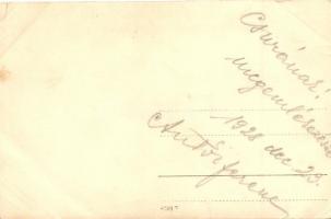 1928 Antók Ferenc portréfotó képeslap hátoldalú papíron előhívva, a színész saját kezű dedikálásával...