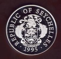 Seychelles 1995. 25R Ag "Olimpiai játékok-kerékpár" T:PP