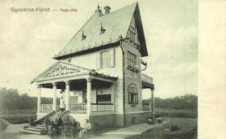 Gyopáros-fürdő, Rajz-villa (EK)