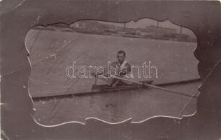 1904 Vienna, Wien; rowing athlete, photo (b)