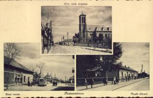 Pestszentimre with railway-station