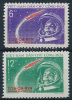 1961 Űrkutatás sor Mi 166-167