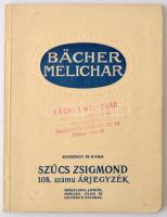 Szűcs Zsigmond: Bächer Melichar talajművelő gépek képes katalógusa. 128p.