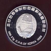 Észak-Korea 1989. 500W Ag "Barcelonai olimpia-diszkoszvetés" T:PP