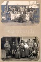 cca 1915-1918 Hadikórházak, barakkkórházak Budapesten. Élet a mindennapokban. 79 db érdekes, mozgalm...