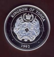 Tonga 1992. 1P Ag "Olimpiai játékok-vitorlázás" T:PP