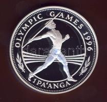 Tonga 1994. 1P Ag "Olimpiai játékok-gerelyhajítás" T:PP