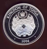 Tonga 1994. 1P Ag "Olimpiai játékok-gerelyhajítás" T:PP
