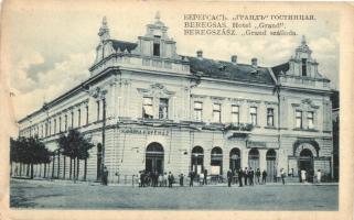 Beregszász, Berehove; Grand Hotel, Kavarna kávéház / hotel, cafe (EK)
