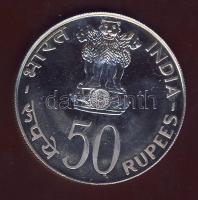 India 1974. 50R Ag "FAO" T:PP