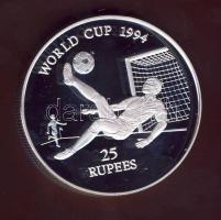 Seychelles 1993. 25R Ag "Labdarúgó VB" T:PP