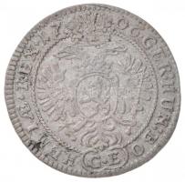 Csehország / Történelmi Tartomány 1706GE 3kr Ag "I. József" (1,62g) T:2
Bohemia 1704GE 3 ...