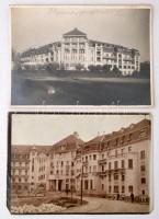 1912 Felvidék, Pöstyénfürdő Thermia gyógyszálló 3 db fotó két szállóról / Pöstyén Hotel Thermia and other hotel 3 photos 18x12 cm