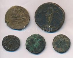 5db ókori görög és római pénz hamisítványa T:2-,3
5pcs of fake ancient Greek and Roman coins C:VF,F