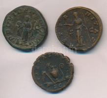 3db ókori római bronzpénz hamisítványa T:2-,3
3pcs of fake ancient Roman bronze coins C:VF,F