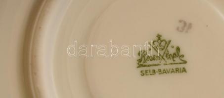Rosenthal kávéscsésze és alj, porcelán, jelzett, hibátlan, 6db