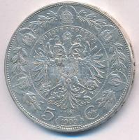 Ausztria 1909. 5K Ag "Ferenc József" T:2 ph.
Austria 1909. 5 Corona "Franz Joseph&qu...