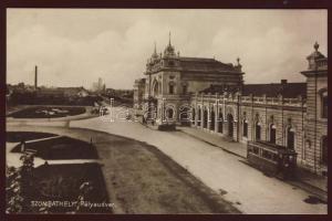 Szombathely Railway-station Foto AK