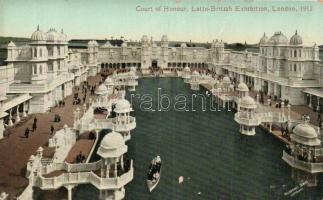 1912 London, Latin-British Exhibition, Court of Honour, Valentines Series ( kopott sarkak / worn corners)