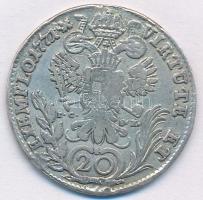 Ausztria 1771A/IC-SK 20kr Ag "II. József" (6,37g) T:2- ph., fülnyom
Austria 1771A/IC-SK 2...