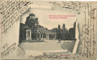 Budapest XIII. Margitszigeti fürdőház, kiadja Walter Haertel (EB)