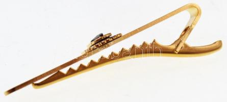 DN Modern zománcozott vitézi jelvény nyakkendőcsipeszen (jelvény 11x17mm) T:2