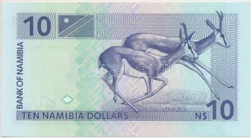 Namíbia 1993. 10N$ T:I-
Namibia 1993. 10 Namibia Dollars C:AU
Krause # 1.a