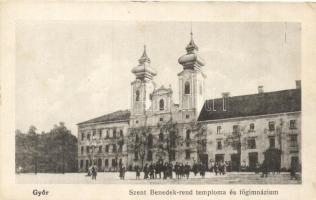 Győr, Szent Benedek rend temploma, főgimnázium (EK)