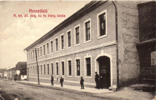 Hosszúfalu, Satulung; Állami polgári fiú és leány iskola, W. L. Bp. 6094. / boy and girl school (EB)