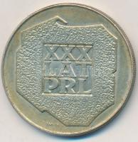 Lengyelország 1974. 200ZL Ag "A Lengyel Népköztársaság 30. évfordulója" T:2 
Poland 1974....