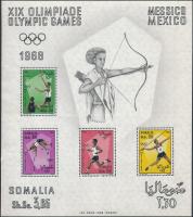 Summer Olympics set + block Nyári olimpia sor + blokk