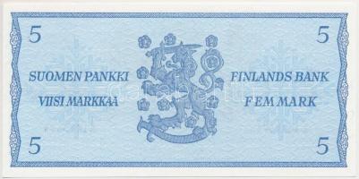 Finnország 1963. 5M T:I
Finland 1963. 5 Markkaa C:UNC
Krause 99.a