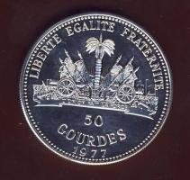 Haiti 1977. 50G Ag "Labdarúgó VB" T:BU
