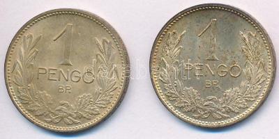 1938-1939. 1P Ag (2x) T:2 patina