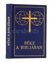 Béke a Bibliában. Budapest, 1977, Református Zsinati Iroda Sajtóosztálya, 59 p. Kiadói műbőr kötés. Jó állapotban.