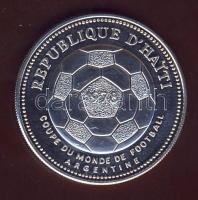 Haiti 1977. 50G Ag "Labdarúgó VB" T:BU