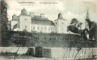 Tapolyhanusfalva, Hanusovce nad Toplou; Gróf Dessewffy kastély / castle  (EB)