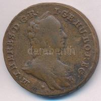 1763. PH-KM Poltura Cu "Mária Terézia" rozettás T:2-,3
Huszár: 1752., Unger III.: 1270.a