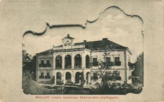 Marosszentgyörgy, Sangeorgiu de Mures; Máriaffi Lajos kastélya / castle (fa)