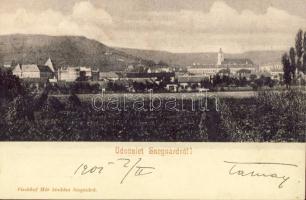 Szekszárd with synagogue